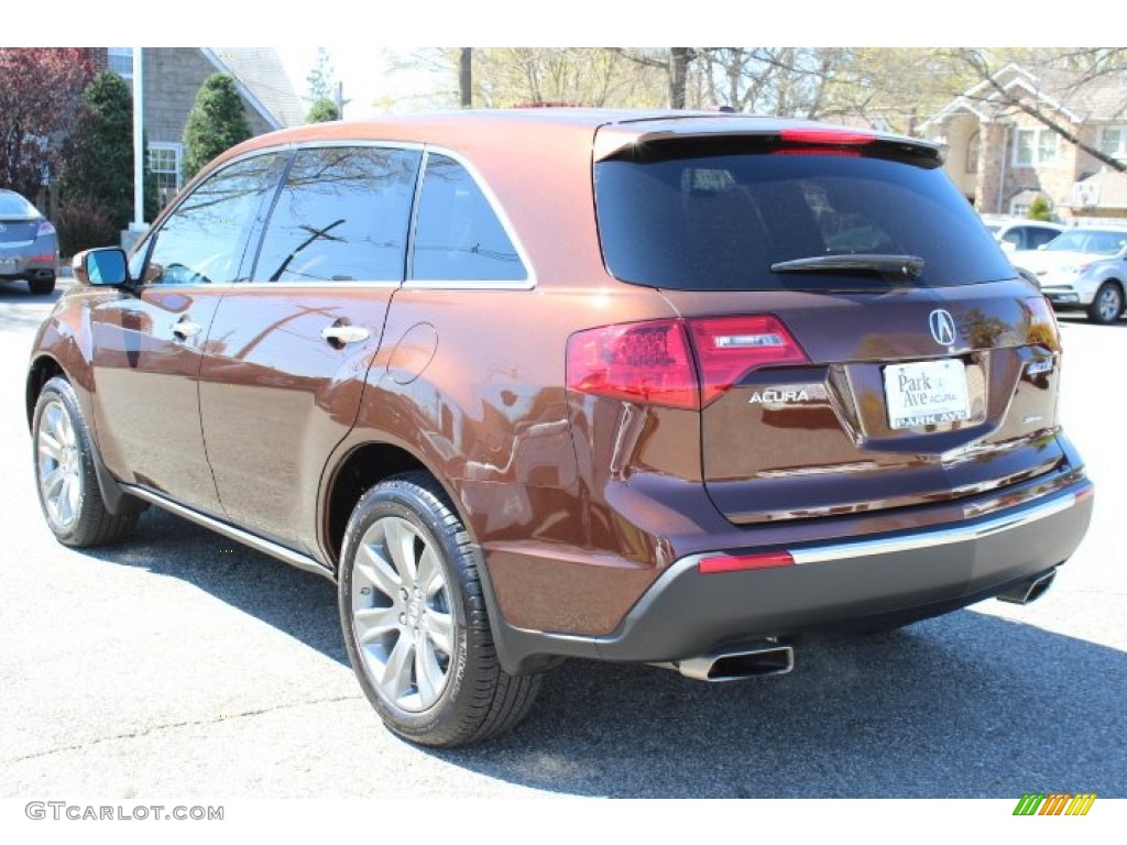 2011 MDX Advance - Ionized Bronze Metallic / Umber photo #5