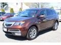 2011 Ionized Bronze Metallic Acura MDX Advance  photo #7