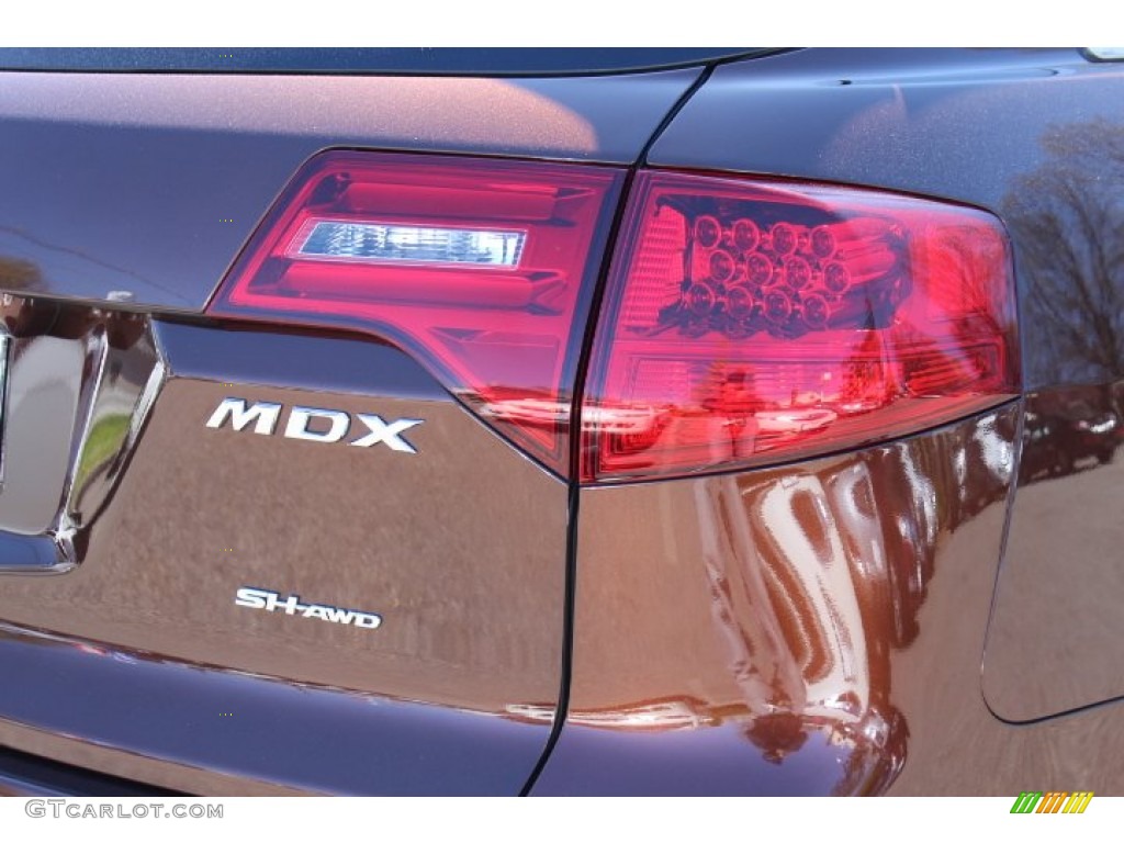 2011 MDX Advance - Ionized Bronze Metallic / Umber photo #22