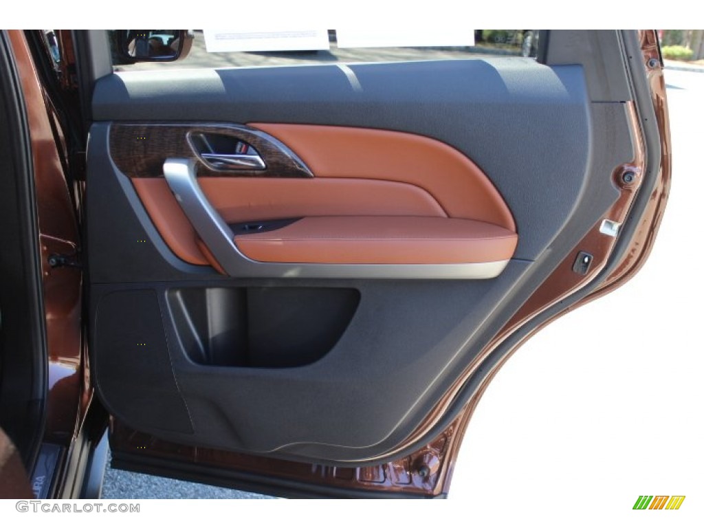 2011 MDX Advance - Ionized Bronze Metallic / Umber photo #23