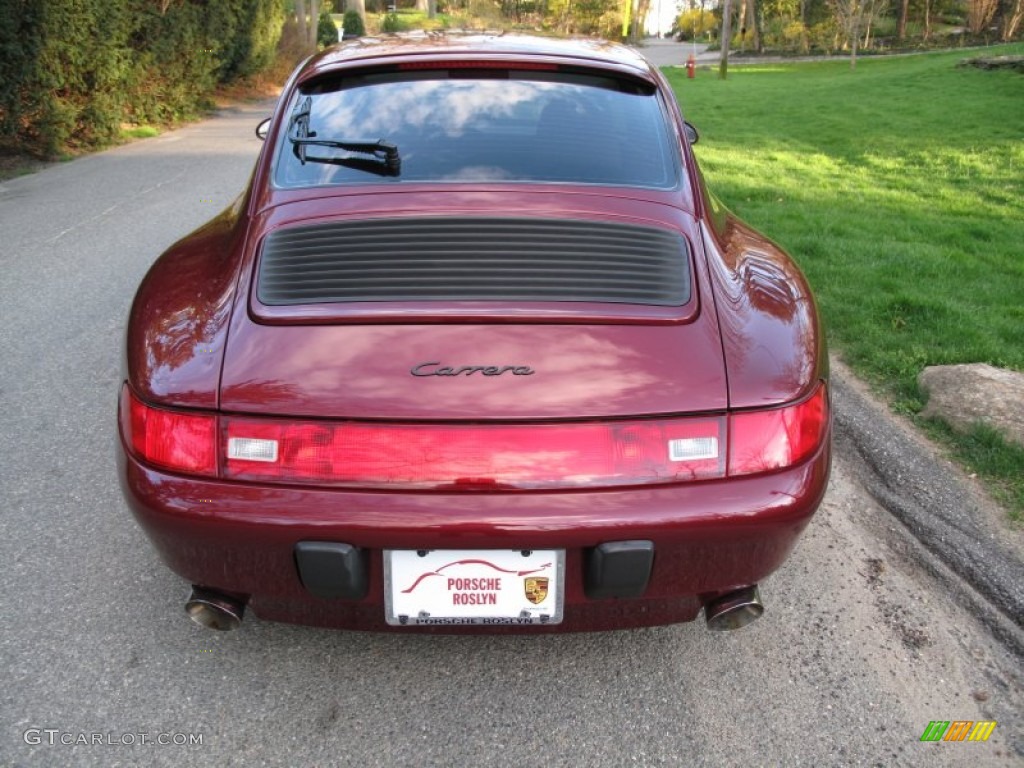1996 911 Carrera - Arena Red Metallic / Cashmere Beige photo #5