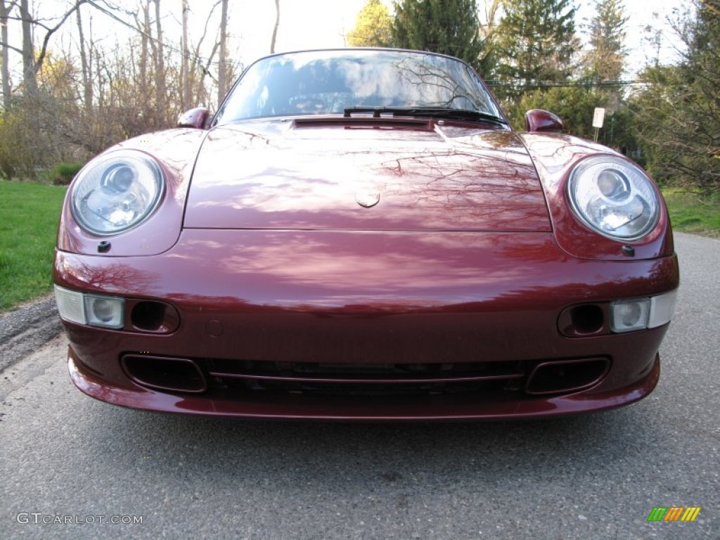 1996 911 Carrera - Arena Red Metallic / Cashmere Beige photo #9