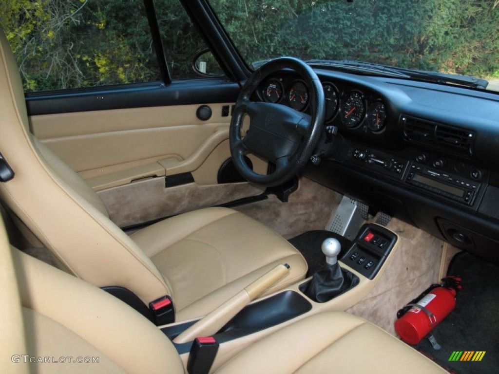 1996 911 Carrera - Arena Red Metallic / Cashmere Beige photo #15