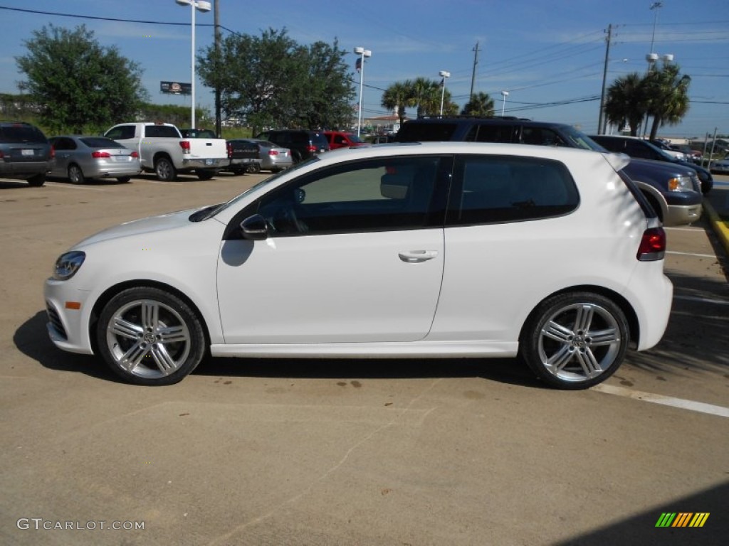 2012 Golf R 2 Door 4Motion - Candy White / R Titan Black Leather photo #4