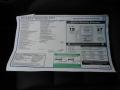  2012 Golf R 2 Door 4Motion Window Sticker