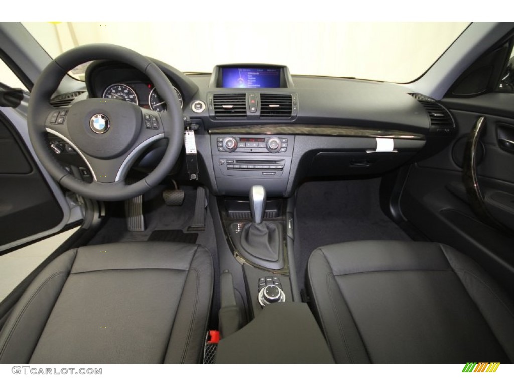 2012 1 Series 128i Coupe - Titanium Silver Metallic / Black photo #4