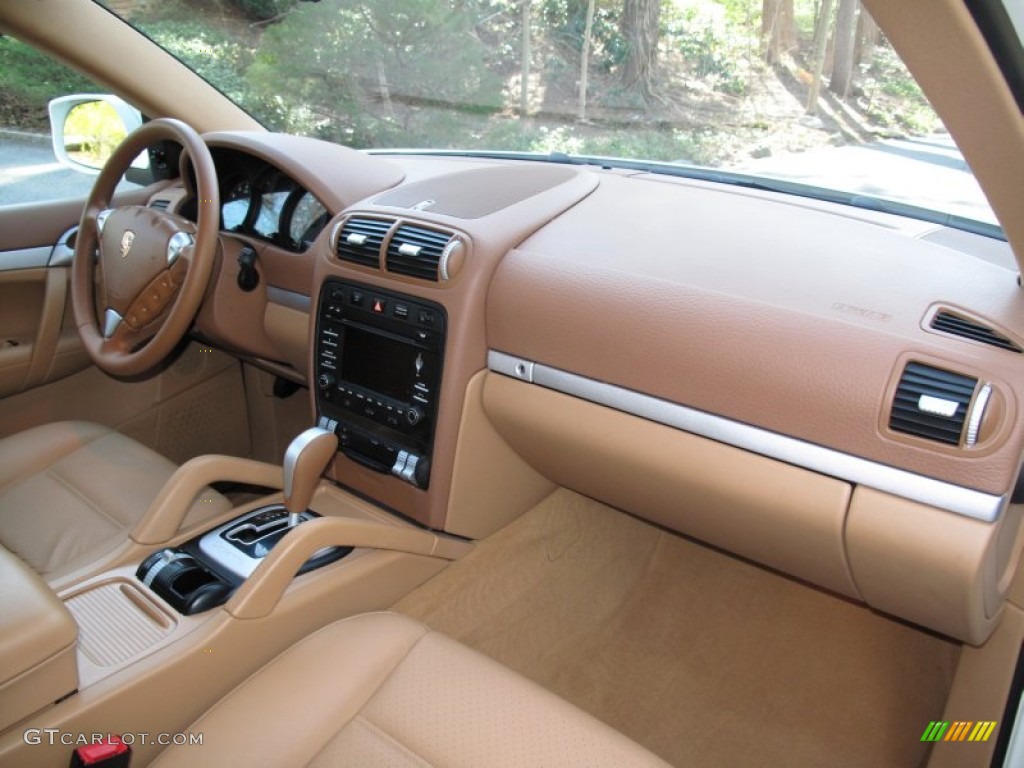 2009 Porsche Cayenne Tiptronic Havanna/Sand Beige Dashboard Photo #63476434