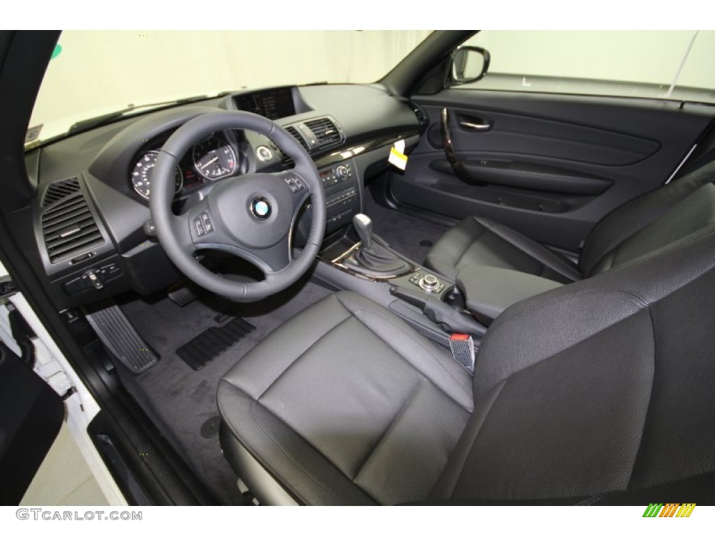 2012 1 Series 128i Convertible - Alpine White / Black photo #3