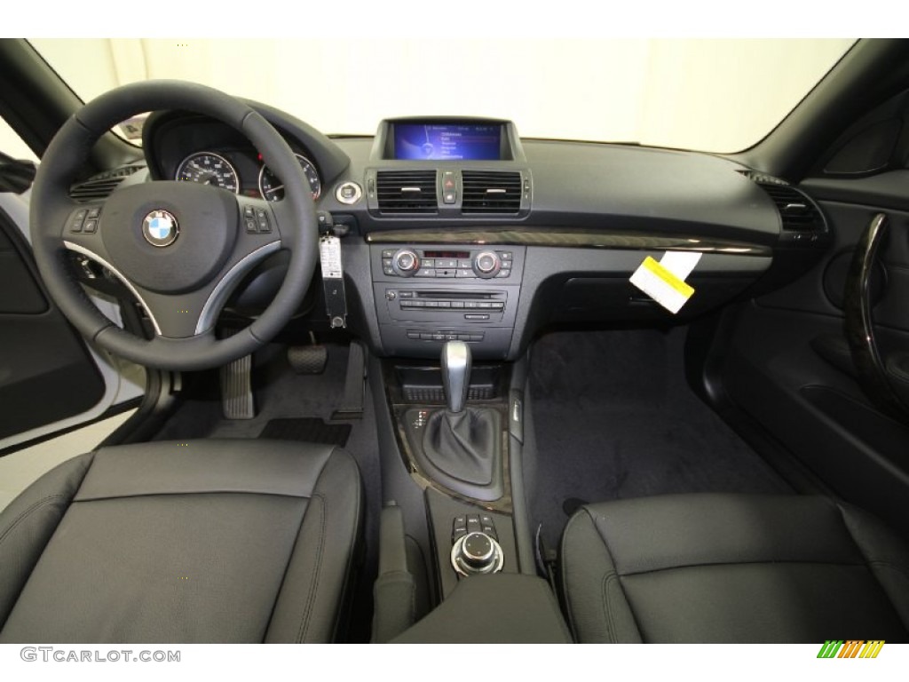 2012 1 Series 128i Convertible - Alpine White / Black photo #4