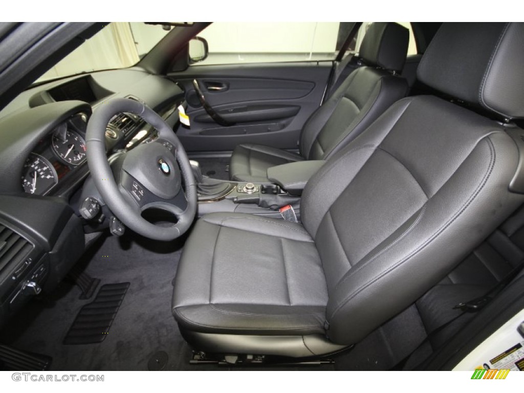2012 1 Series 128i Convertible - Alpine White / Black photo #12