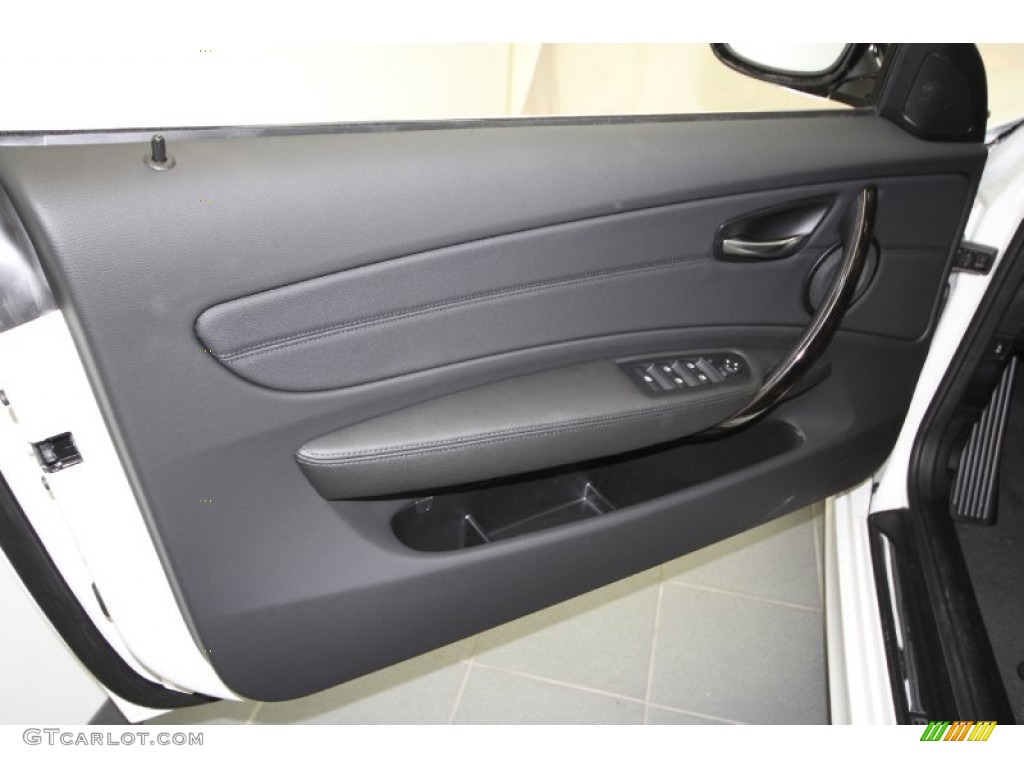 2012 1 Series 128i Convertible - Alpine White / Black photo #14
