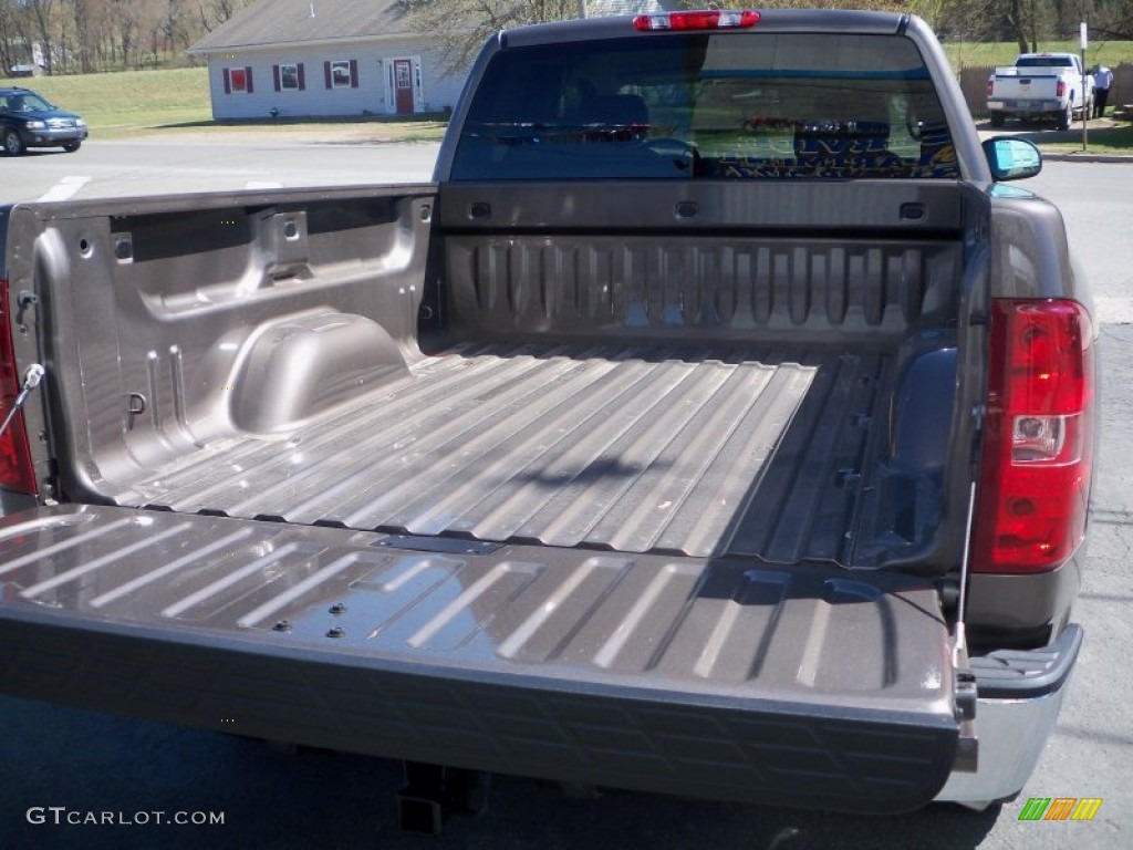 2012 Silverado 1500 LTZ Extended Cab 4x4 - Mocha Steel Metallic / Light Cashmere/Dark Cashmere photo #14