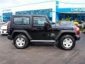 2009 Black Jeep Wrangler X 4x4  photo #1