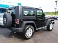 2009 Black Jeep Wrangler X 4x4  photo #3