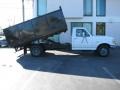 1990 Oxford White Ford F350 XL Regular Cab Chassis Dump Truck  photo #13