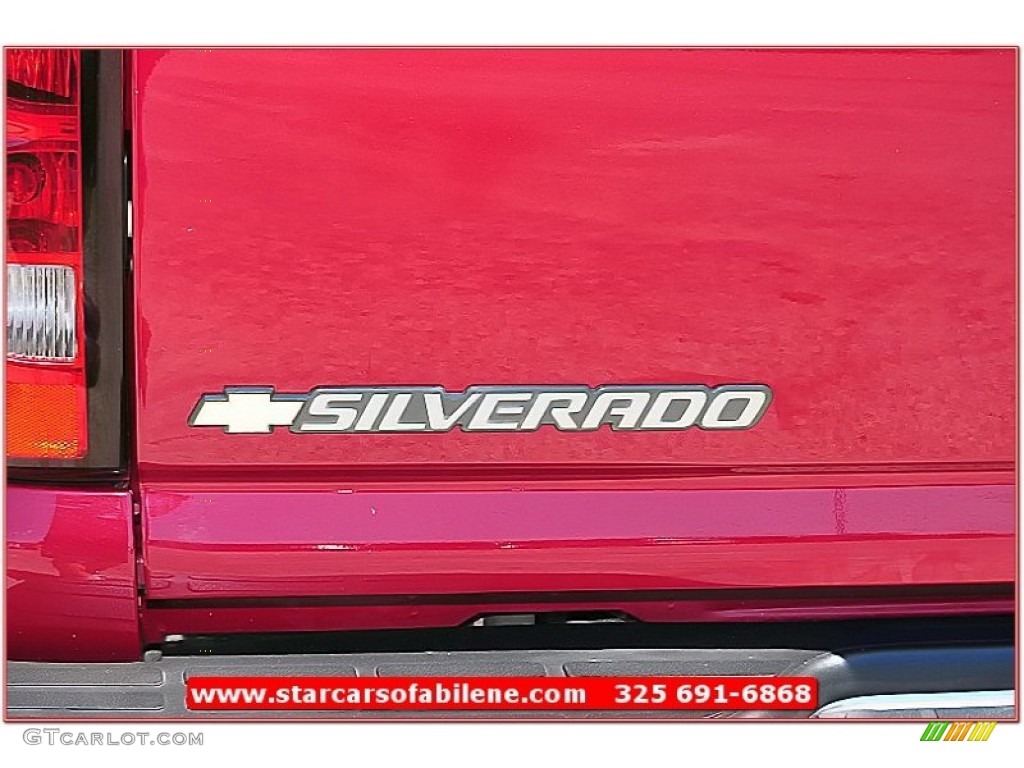 2007 Silverado 1500 Classic LT Crew Cab - Sport Red Metallic / Dark Charcoal photo #4