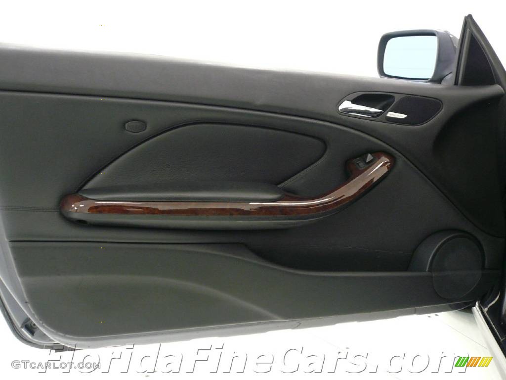 2001 3 Series 330i Convertible - Steel Grey Metallic / Black photo #12