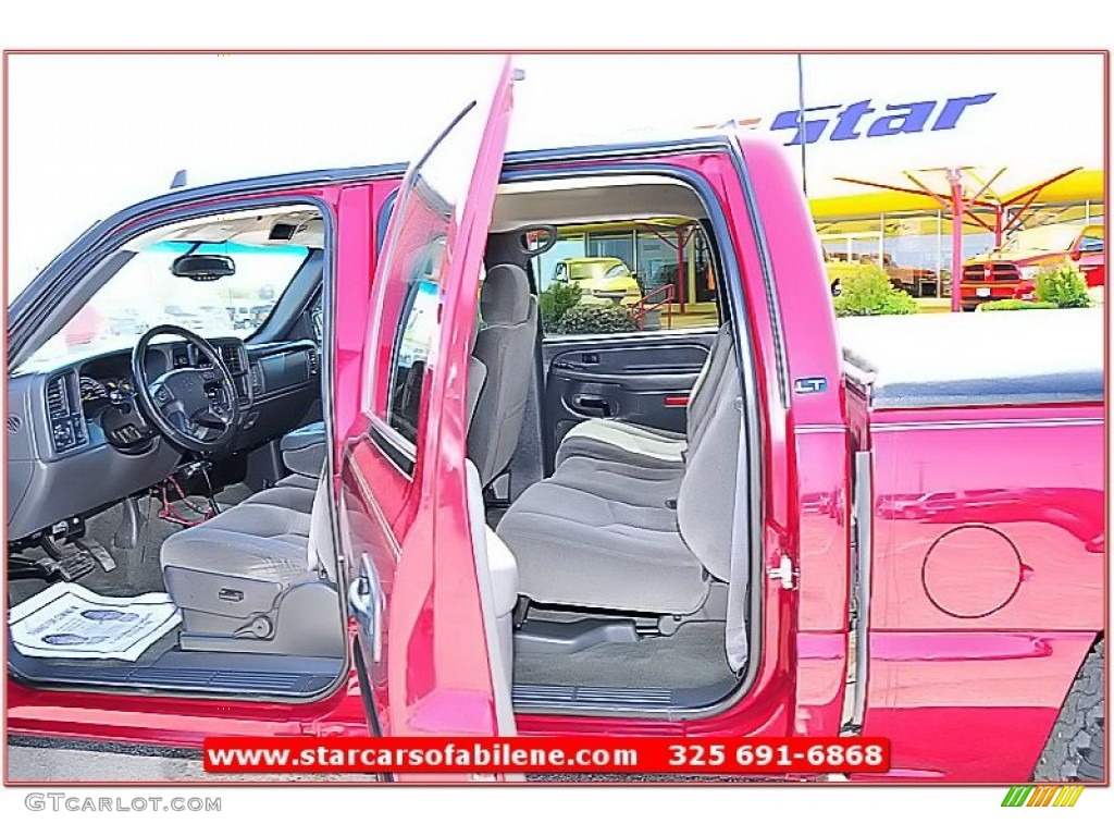 2007 Silverado 1500 Classic LT Crew Cab - Sport Red Metallic / Dark Charcoal photo #23