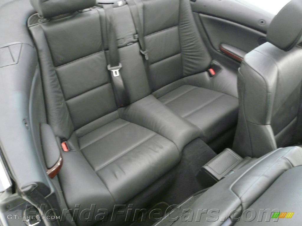 2001 3 Series 330i Convertible - Steel Grey Metallic / Black photo #17