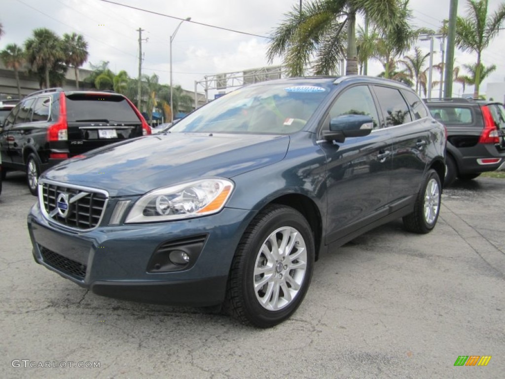 2010 XC60 T6 AWD - Barents Blue Metallic / Sandstone photo #1