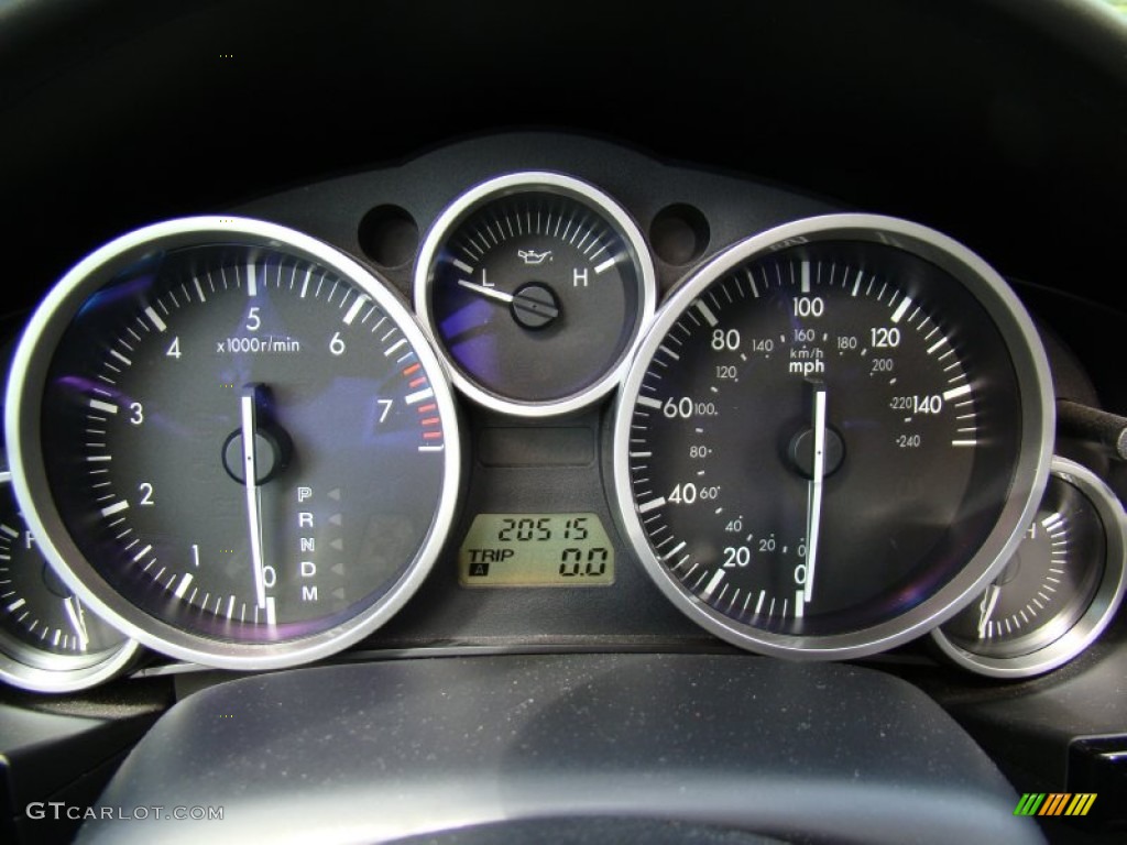 2006 Mazda MX-5 Miata Touring Roadster Gauges Photo #63485076