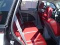 2010 Chrysler PT Cruiser Radar Red Interior Rear Seat Photo