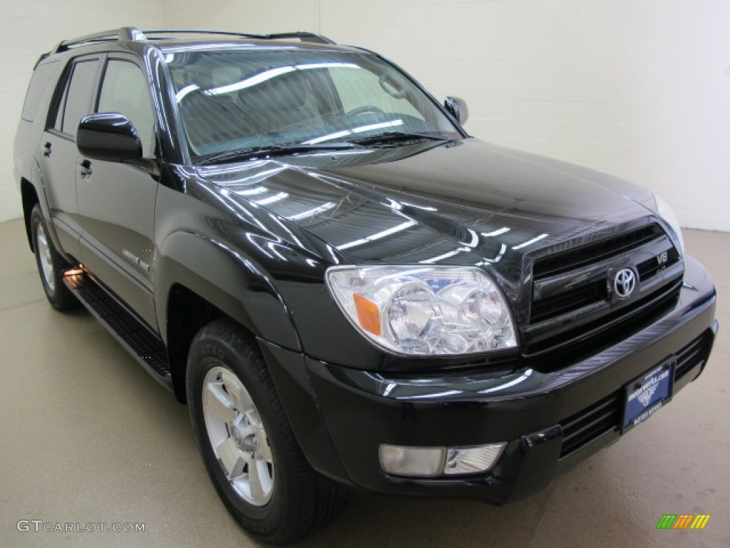 2005 4Runner Limited 4x4 - Black / Taupe photo #1