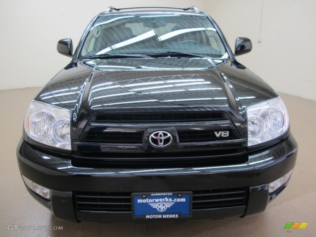 2005 4Runner Limited 4x4 - Black / Taupe photo #2