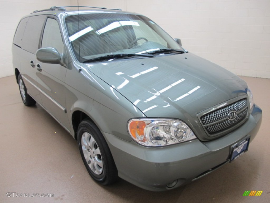 2005 Sedona LX - Sage Green Metallic / Beige photo #1