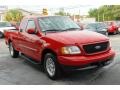 2003 Bright Red Ford F150 XLT SuperCab  photo #7