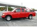 2003 Bright Red Ford F150 XLT SuperCab  photo #31