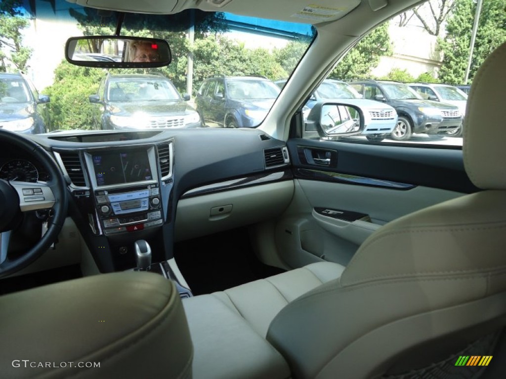 2011 Outback 2.5i Limited Wagon - Crystal Black Silica / Off Black photo #13