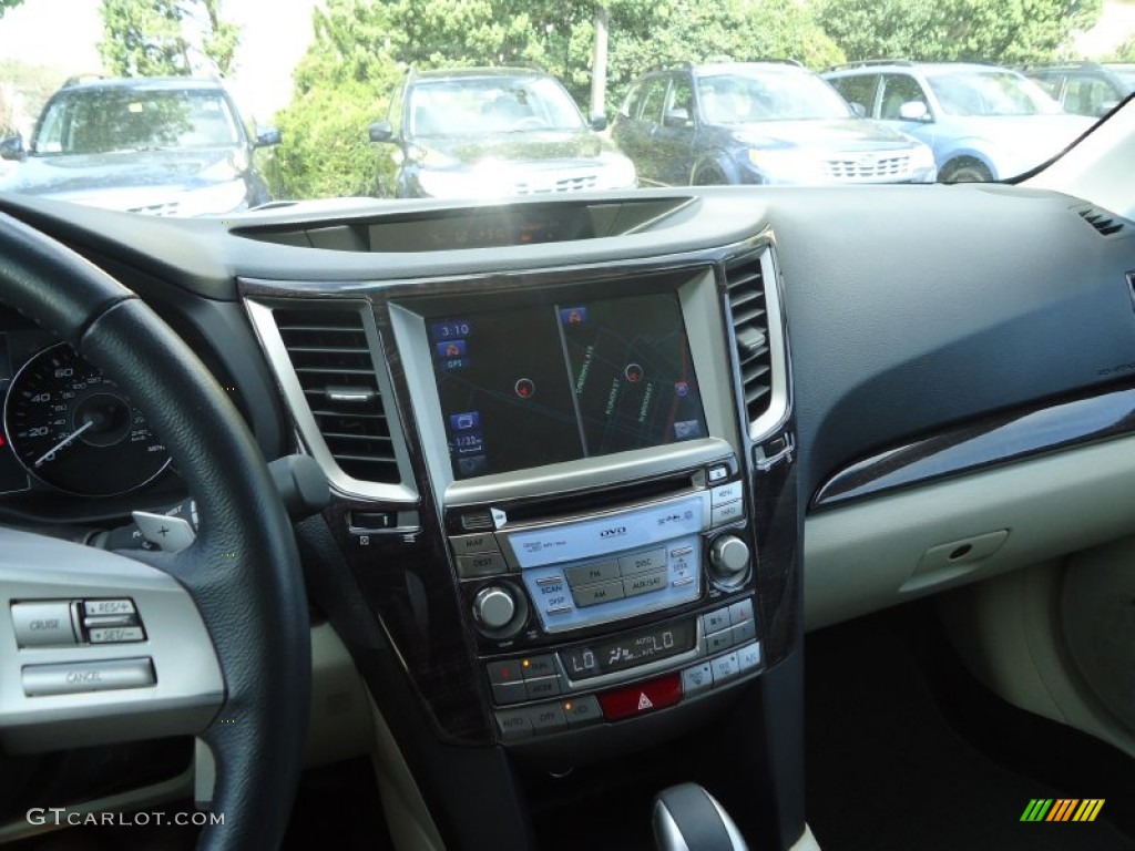 2011 Outback 2.5i Limited Wagon - Crystal Black Silica / Off Black photo #23