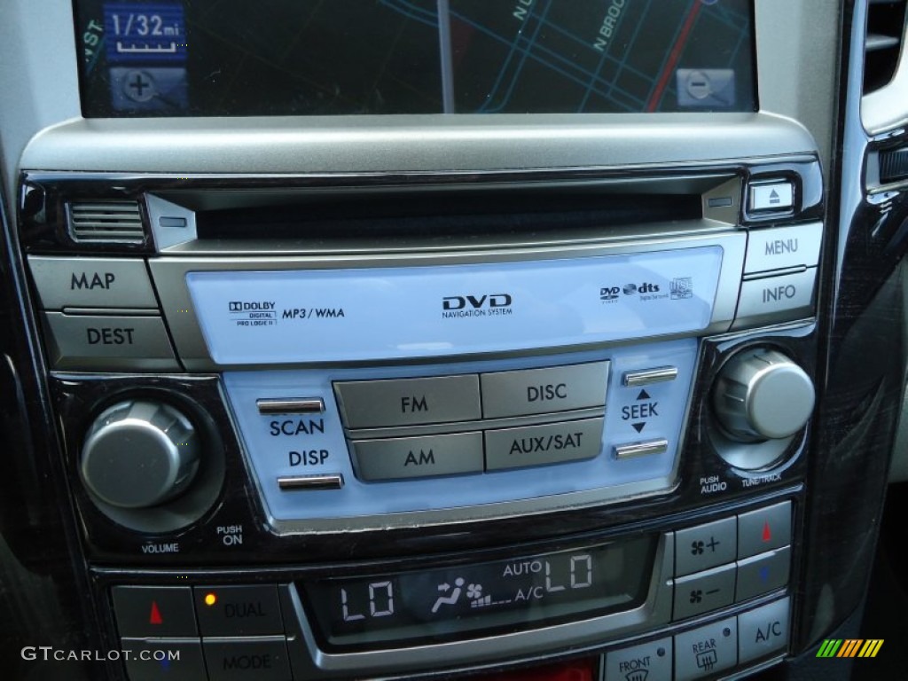 2011 Outback 2.5i Limited Wagon - Crystal Black Silica / Off Black photo #26