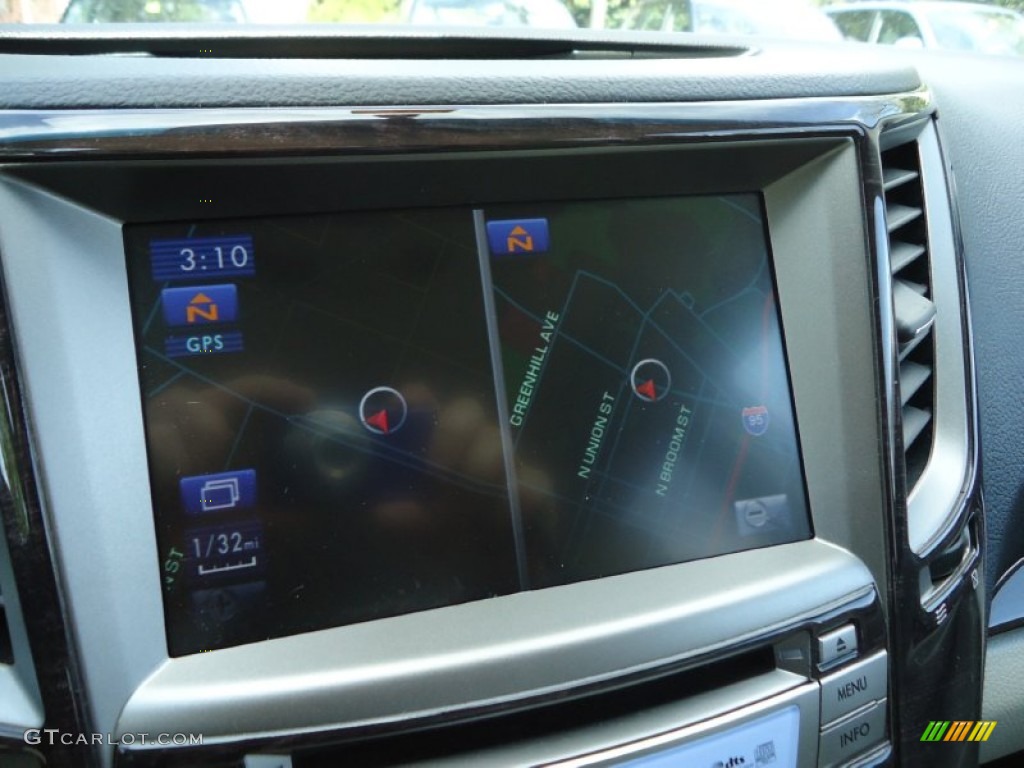 2011 Outback 2.5i Limited Wagon - Crystal Black Silica / Off Black photo #27