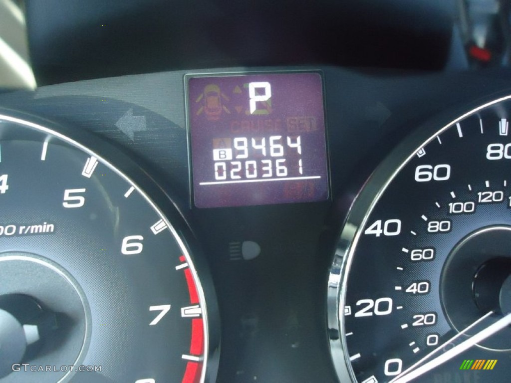 2011 Outback 2.5i Limited Wagon - Crystal Black Silica / Off Black photo #42