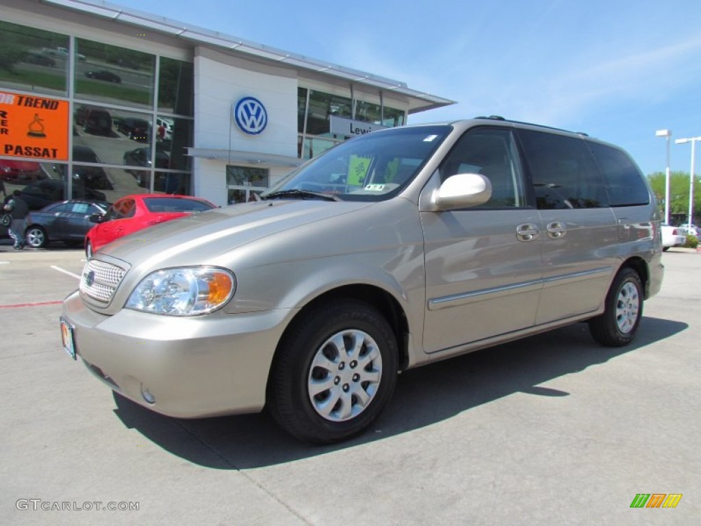 2005 Sedona EX - Silky Beige Metallic / Beige photo #1