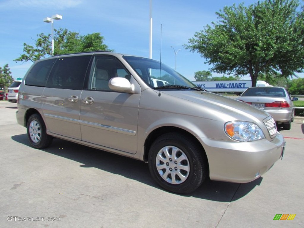 2005 Sedona EX - Silky Beige Metallic / Beige photo #7