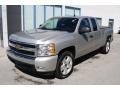 2008 Silver Birch Metallic Chevrolet Silverado 1500 LT Extended Cab 4x4  photo #3