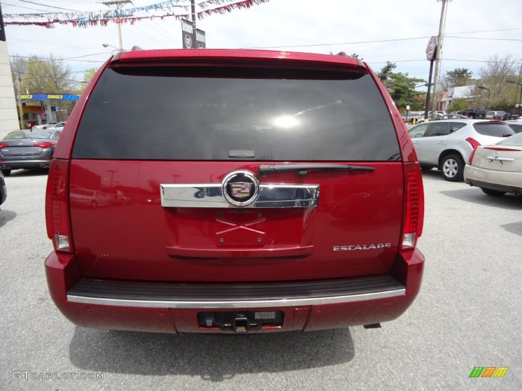2008 Escalade AWD - Sonoma Red / Ebony photo #7