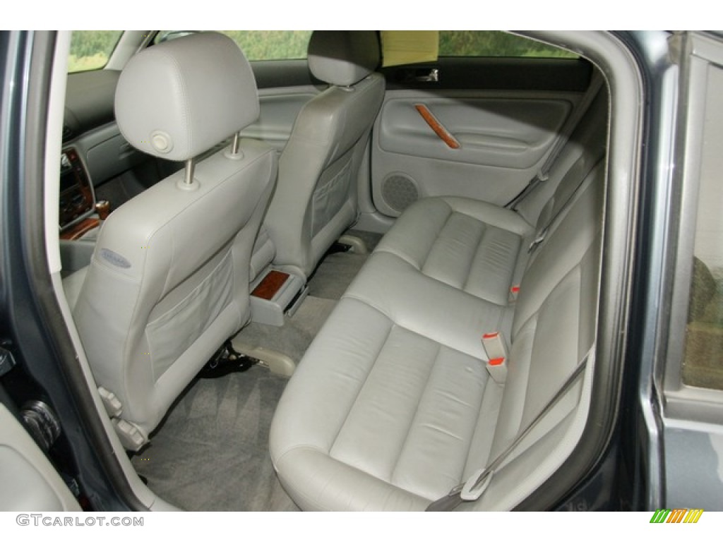 2000 Passat GLS V6 Sedan - Blue Anthracite Metallic / Grey photo #16