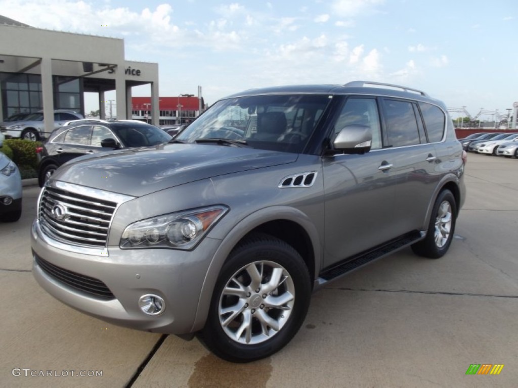 2012 QX 56 4WD - Platinum Graphite / Graphite photo #1