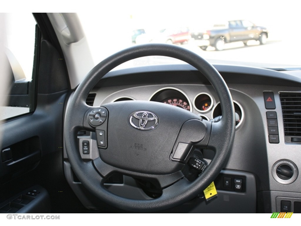 2012 Tundra TRD Double Cab 4x4 - Black / Graphite photo #8