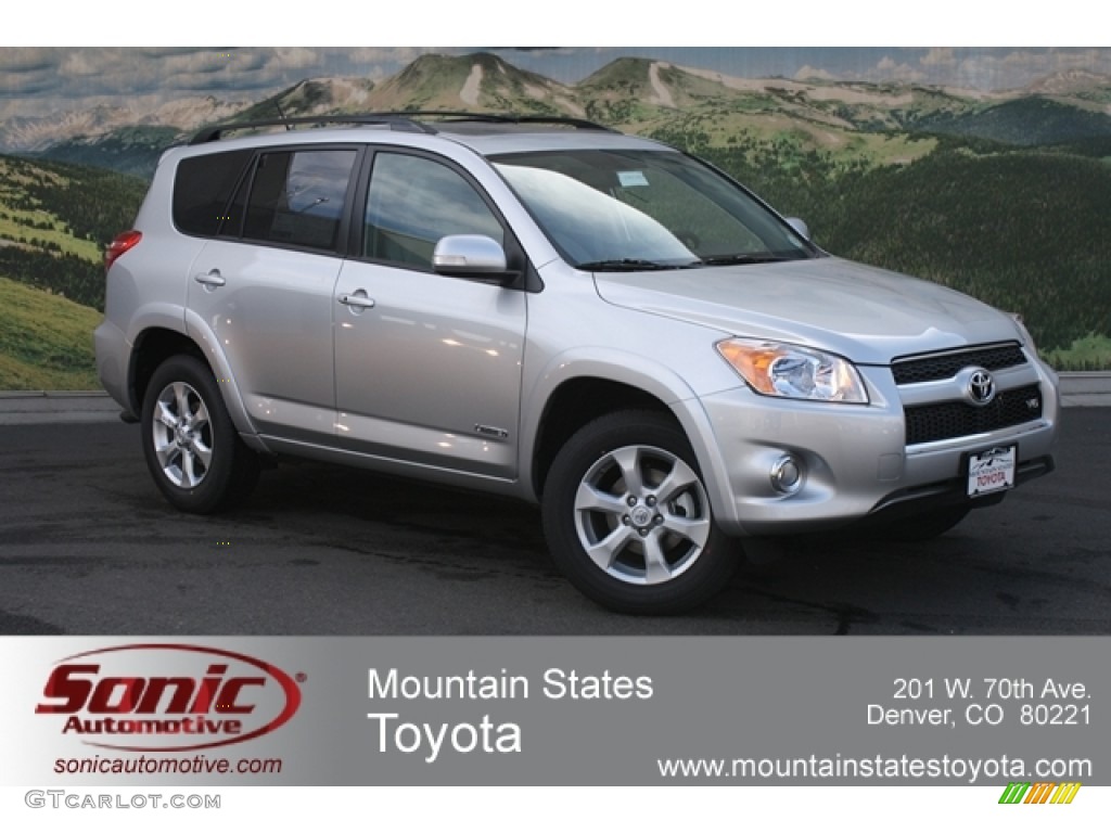 2012 RAV4 V6 Limited 4WD - Classic Silver Metallic / Ash photo #1