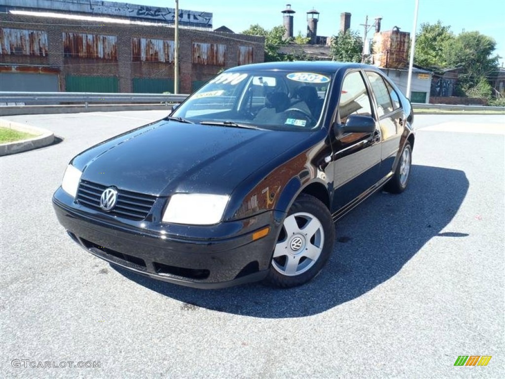 Black Volkswagen Jetta