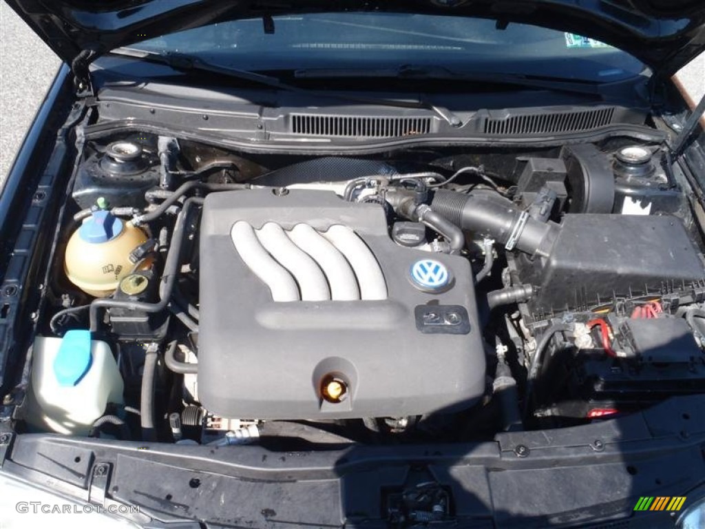 2002 Jetta GLS Sedan - Black / Black photo #9