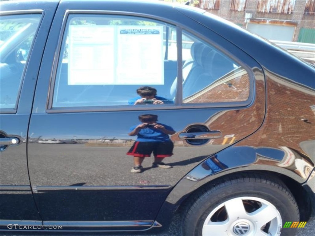 2002 Jetta GLS Sedan - Black / Black photo #20