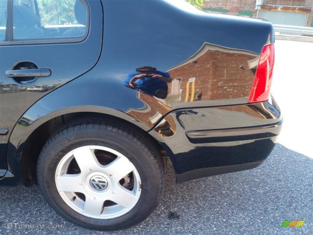 2002 Jetta GLS Sedan - Black / Black photo #21