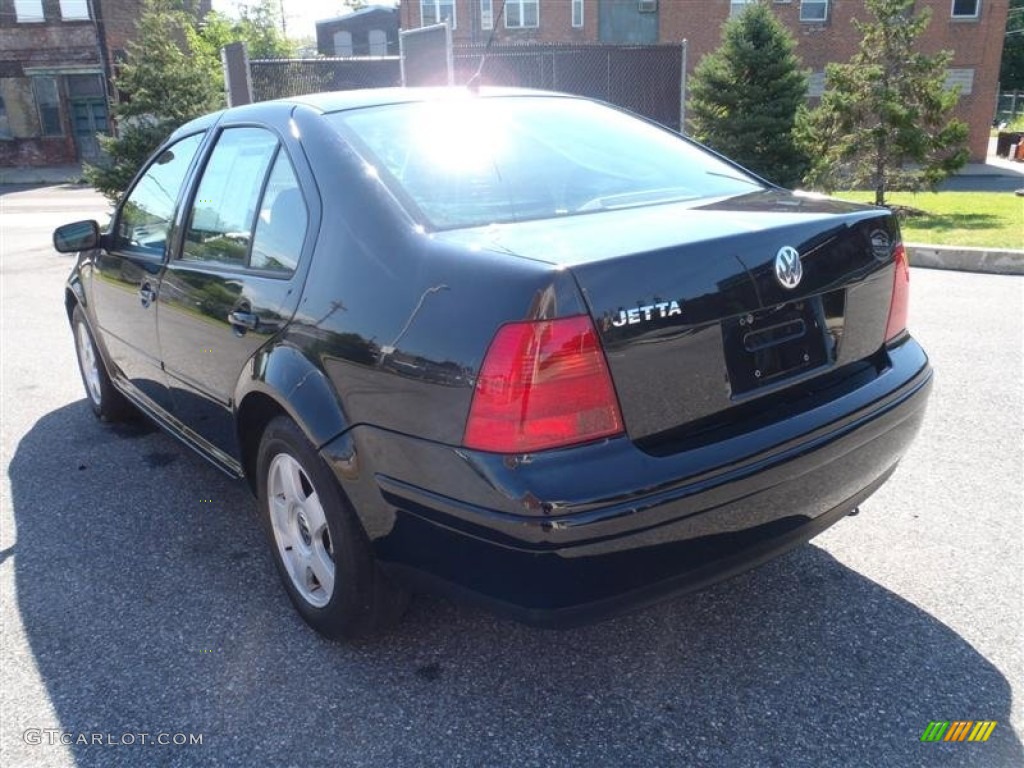 2002 Jetta GLS Sedan - Black / Black photo #23