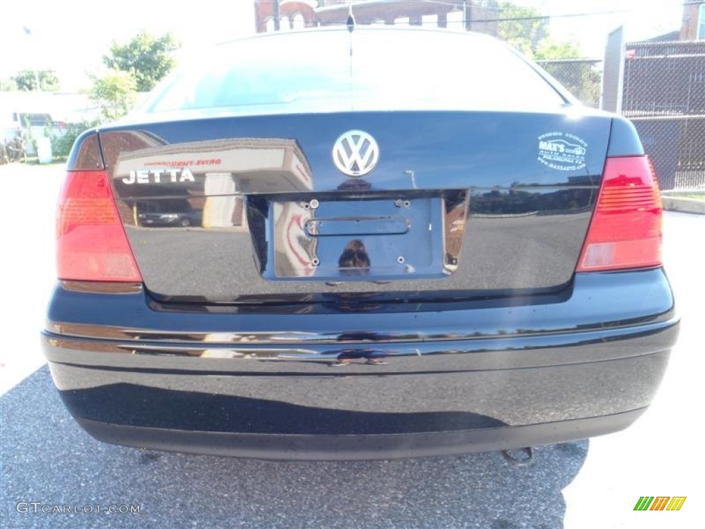 2002 Jetta GLS Sedan - Black / Black photo #24